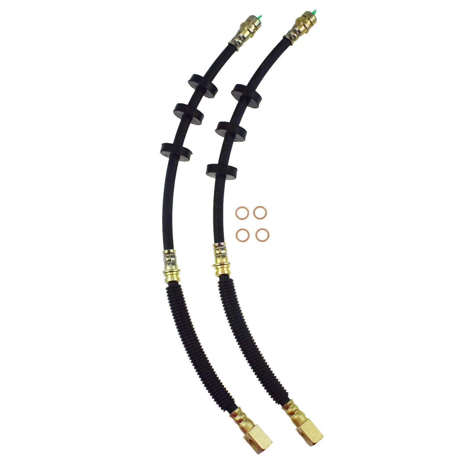 Front Left & Right Brake Hydraulic Hose For Ford Focus 2008-2011 AS4Z2078B 6B93BC-57
