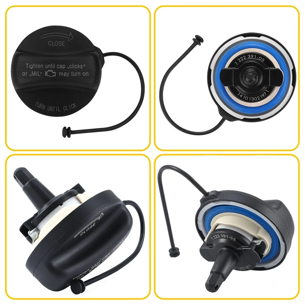 Fuel Gas Tank Filler For Cap BMW 435i 525i 530i 528i 535i 540i 545i 550i 640i 6B93BC-57