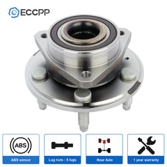 1Pc Wheel Hub Bearing Rear For 2010-2016 Chevy Camaro LT LS w/ Manual Trans Only 6B93BC-57