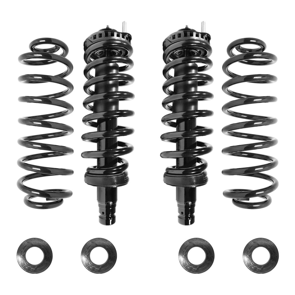 Front & Rear Complete Strut Assembly Kit for 2004-2007 Buick Rainier, 6B93BC-57