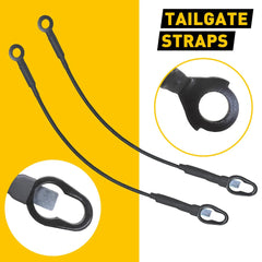 Pair Set of 2 Tailgate Tail Gate Cables for 87-11 Dodge Dakota Pickup Truck EOA 6B93BC-57