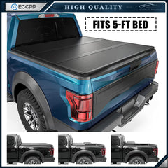 5ft Hard Tri-Fold Truck Bed Tonneau Cover Waterproof For Nissan Frontier 2005-18 6B93BC-57