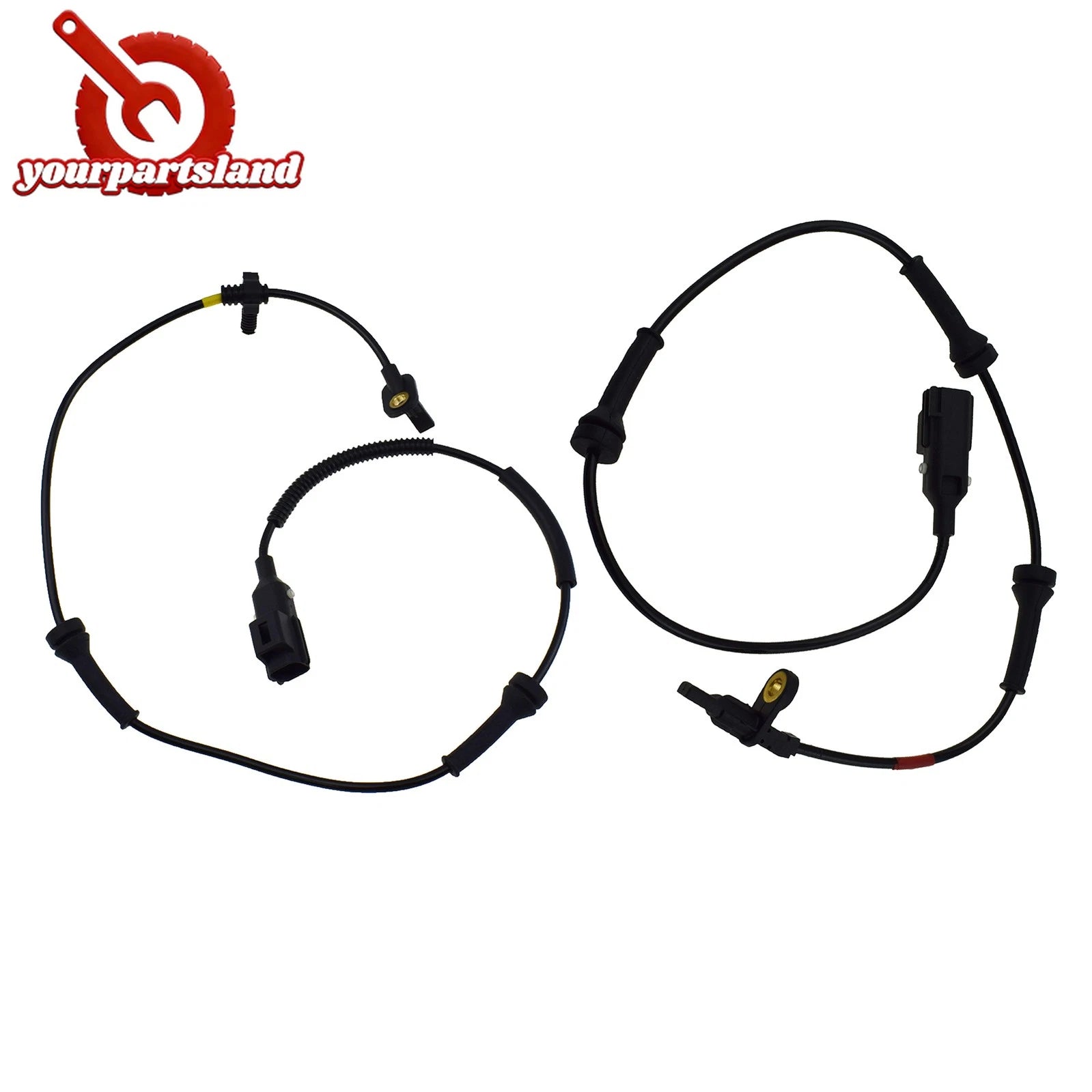 4Pcs ABS Wheel Speed Sensor Rear Front LH RH For Land Rover Range Rover Evoque 6B93BC-57