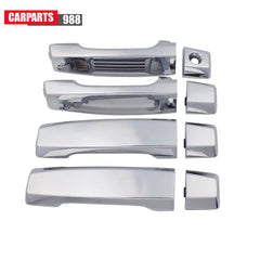 Outer Door Handles Chrome Front Rear For Nissan Titan Armada QX56 80640ZC00A 6B93BC-57