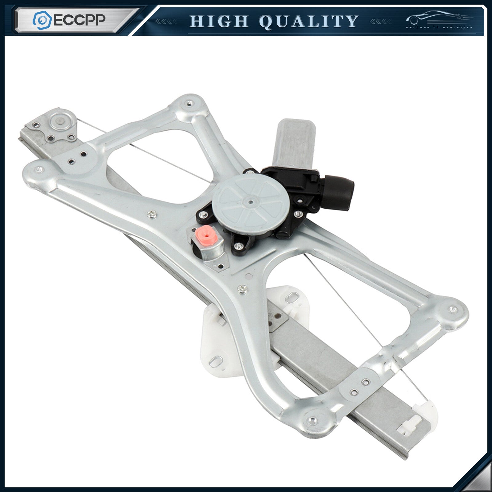 For 2006-2011 Honda Civic Sedan Front Left Power Window Regulator With Motor 6B93BC-57