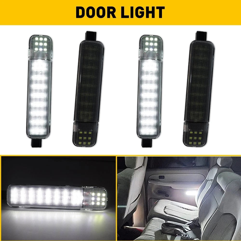 4PCS LED Door Courtesy Light For Chevy Silverado Suburban Tahoe GMC Sierra EOA 6B93BC-57