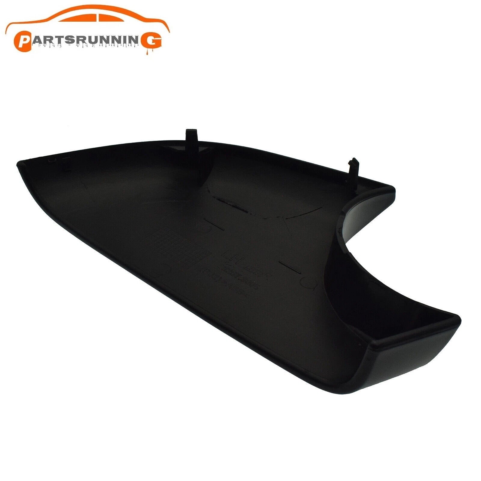 Black Left Lower Outer Cover Cap Mirror For 2017-21 Tesla Model 3 2287.3005 6B93BC-57