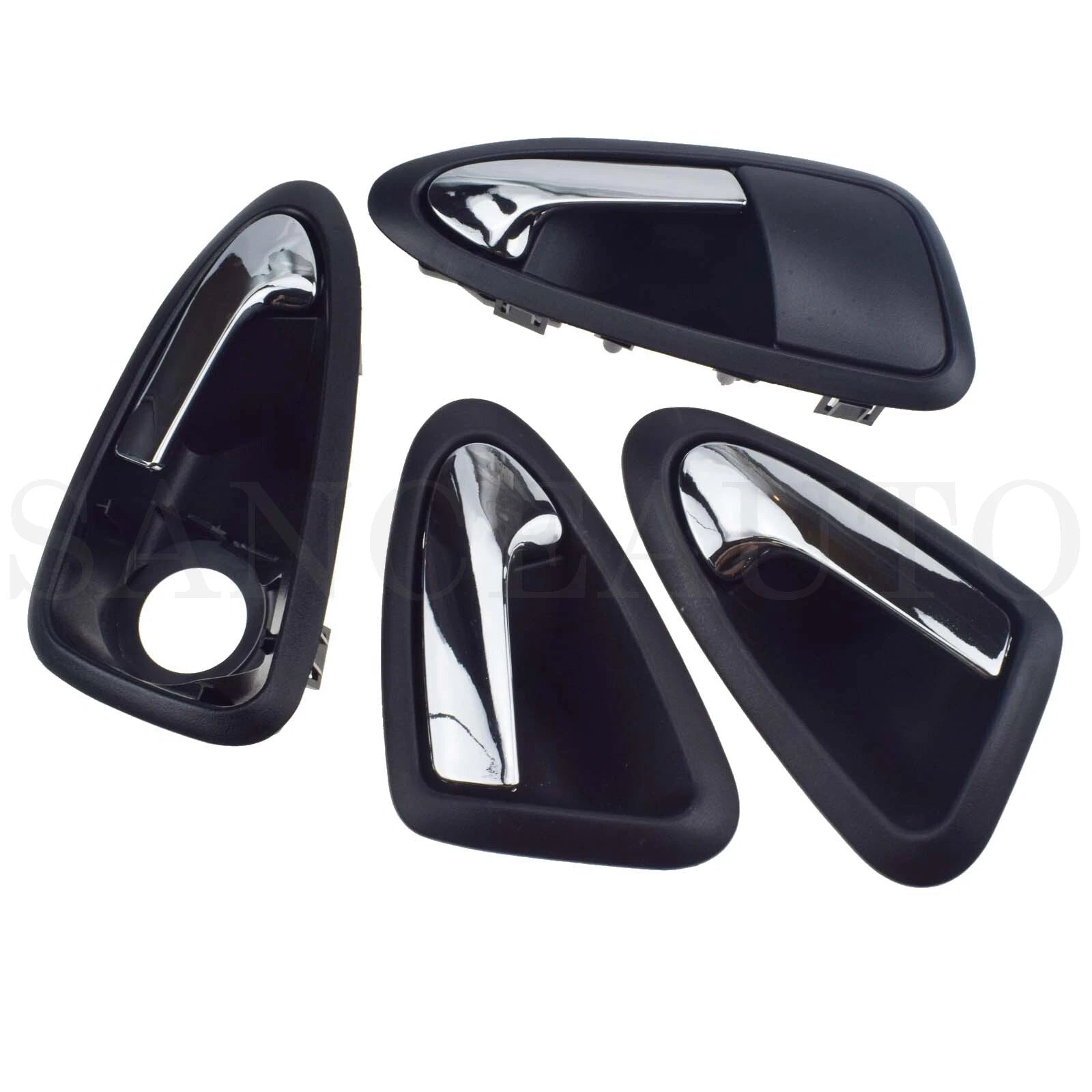 Chrome Front Rear LH RH Inside Door Handle for Seat Ibiza 2009-2017 6J1837113A 6B93BC-57