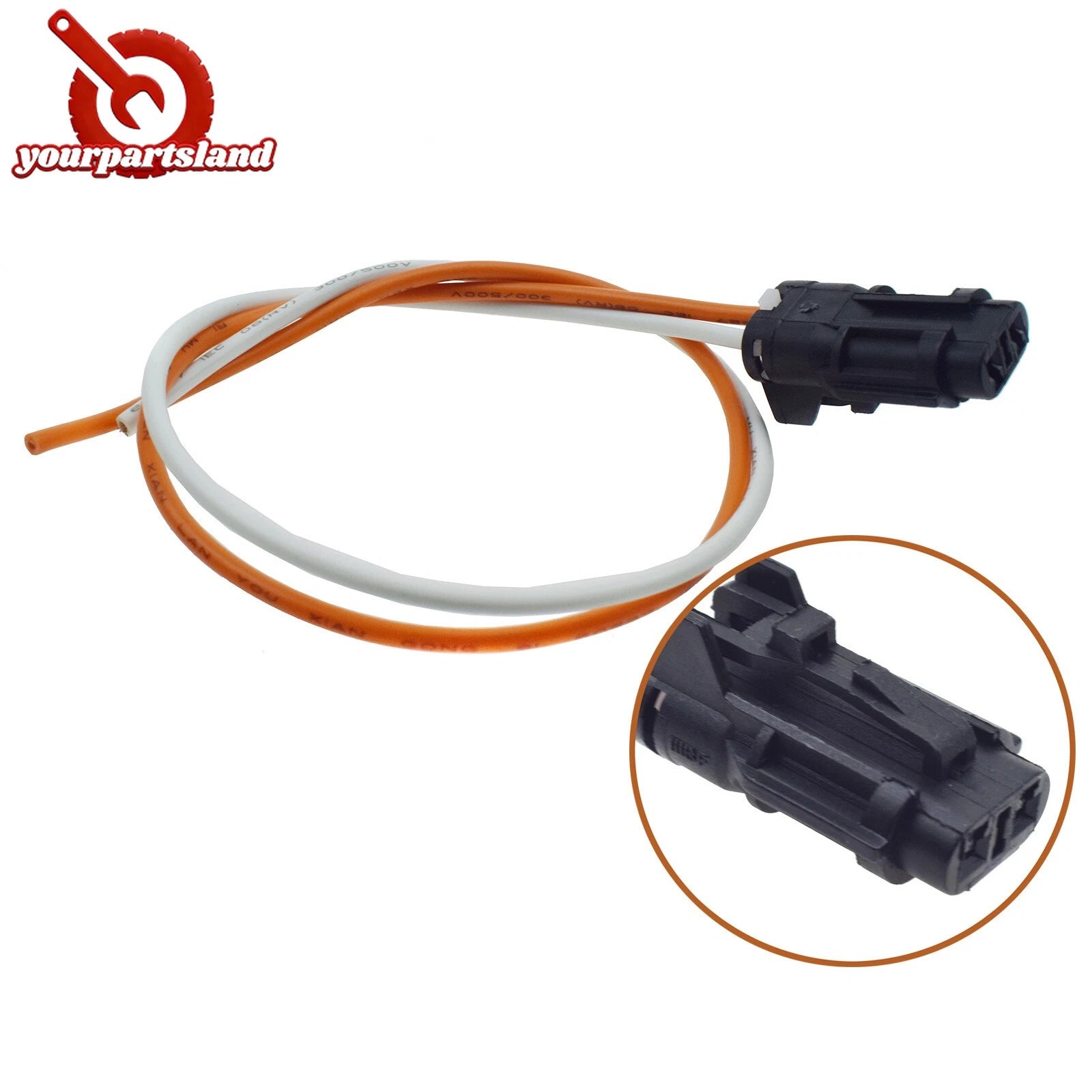 2PCS Air Ambient Temperature Sensor & Plug for 2006-2018 Hyundai Kia 969853X000 6B93BC-57