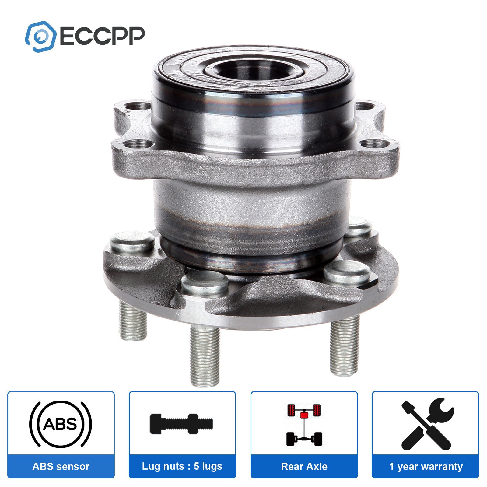 1Pc Wheel Hub Bearing Rear AWD For Subaru Forester Legacy Outback Impreza BRZ 6B93BC-57