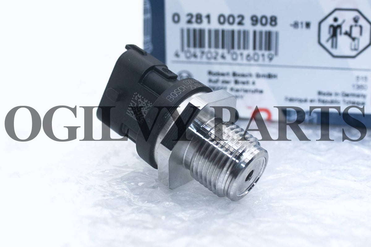 Fuel Rail Pressure Sensor 0281002908 For Mitsubishi Kia Sorento Hyundai 2.5 CRDi