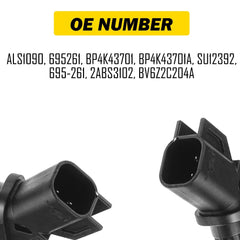 2X ABS Speed Wheel Sensor Front Left Right For VOLVO C30 C70 S40 S60 S80 V50 V70 6B93BC-57