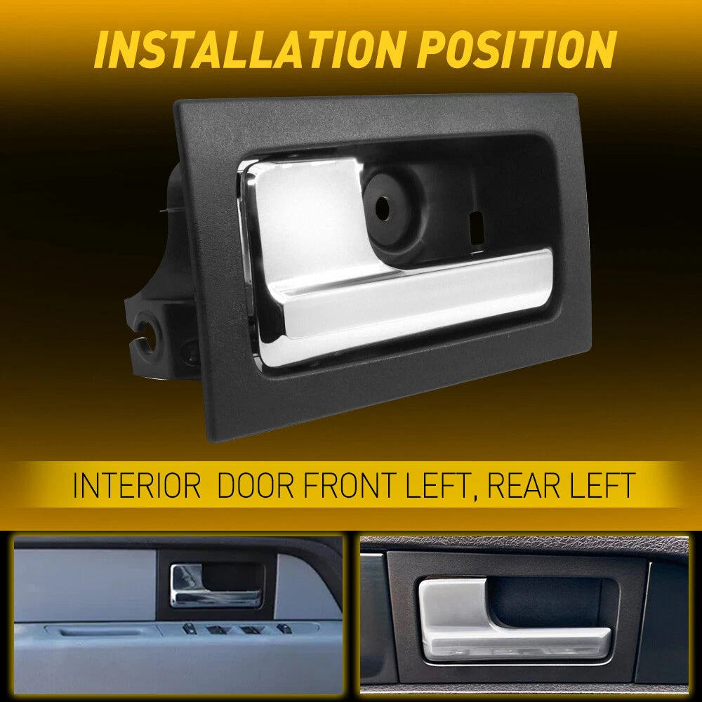 Inside Inner Door Handle Left Side Driver LH For Ford F-150 Lobo 2009-2014 EOA 6B93BC-57