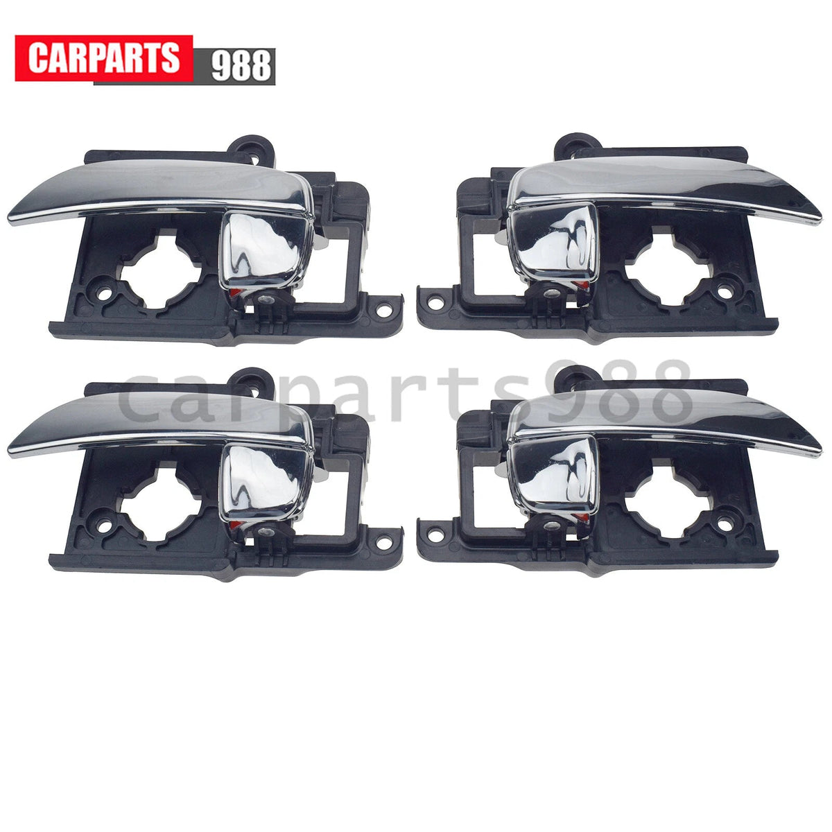 Chrome Interior Door Handle Front Rear For 2007-2010 Hyundai Elantra 826100Q000 6B93BC-57