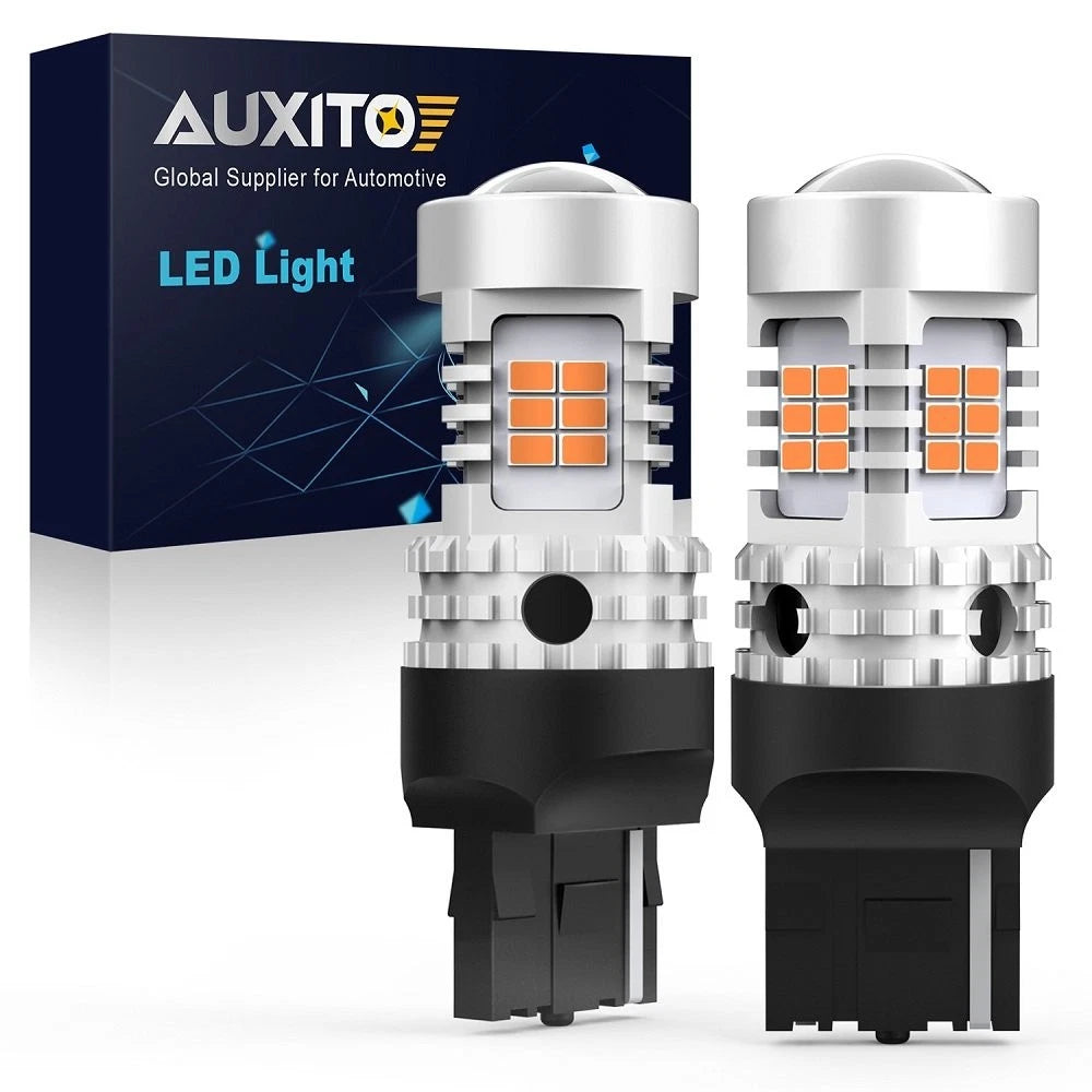 AUXITO 7440 Amber Yellow LED Turn Signal Light Bulbs Canbus Anti Hyper flash 5KG AUXITO