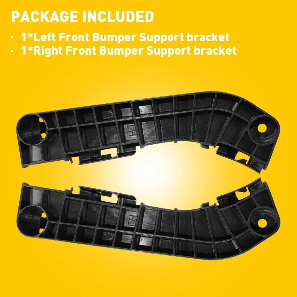 Set of 2 Front Bumper Brackets Support & Left Right Side For 07-11 Toyota Camry 6B93BC-57