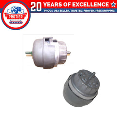 Front L & R Motor Mount 2PCS Set Fit 06-11 Audi A6 3.2L/ 06-09 A6 Quattro 3.2L 6B93BC-57