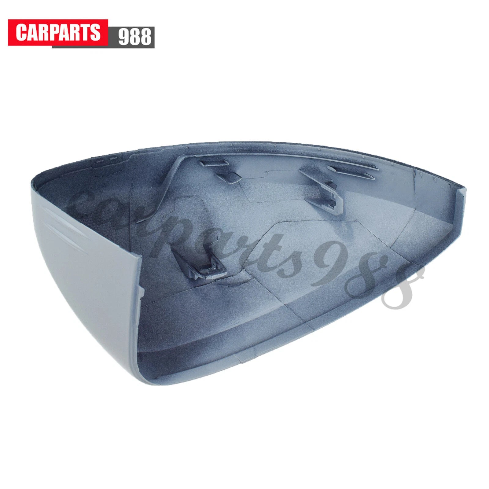 Left Side Rear View Mirror Cover White For Volkswagen Tiguan 2018 2019 2020-2022 6B93BC-57