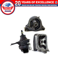 Fits 2000-2002 Honda Accord 2.3L Motor & Trans Mount Set for AUTO Trans 3PCS 6B93BC-57