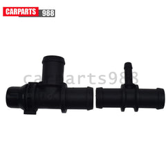 2Pcs Heater Hose Tee Connector for 2010-2013 Ford Transit Connect 2.0 9T1Z18472C 6B93BC-57