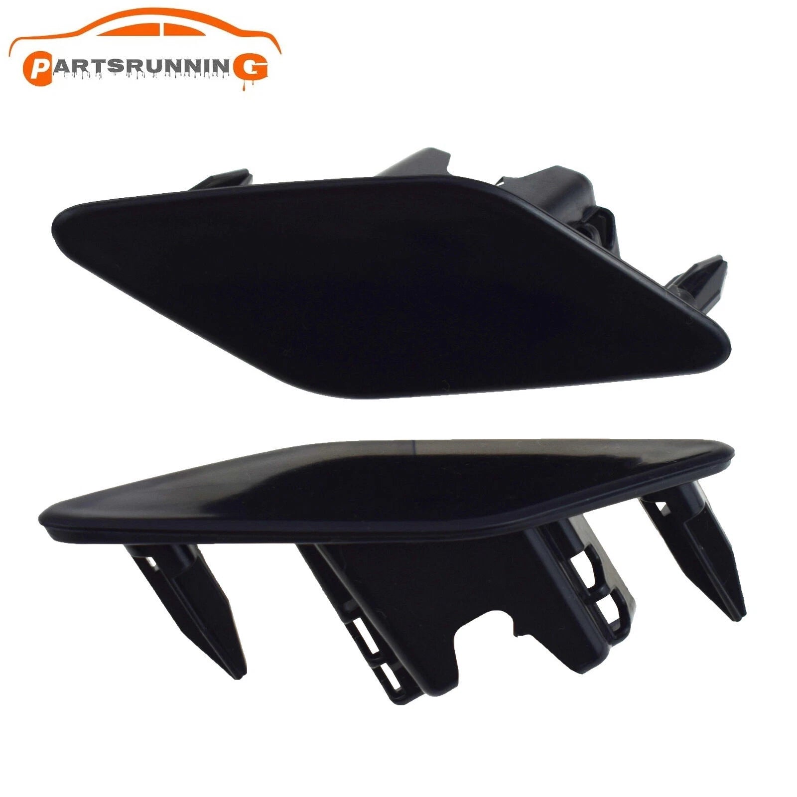 Left & Right Front Bumper Headlight Washer Cover Cap For VW Passat B8 2017-2019 6B93BC-57