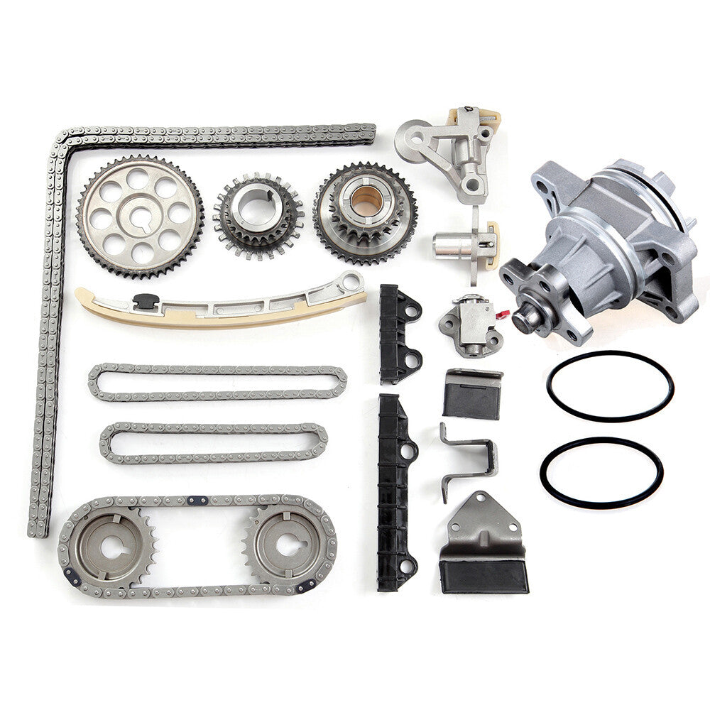 Timing Chain Kit Water Pump For 1999-2006 Suzuki Grand Vitara 2.7L V6 DOHC H27A 6B93BC-57