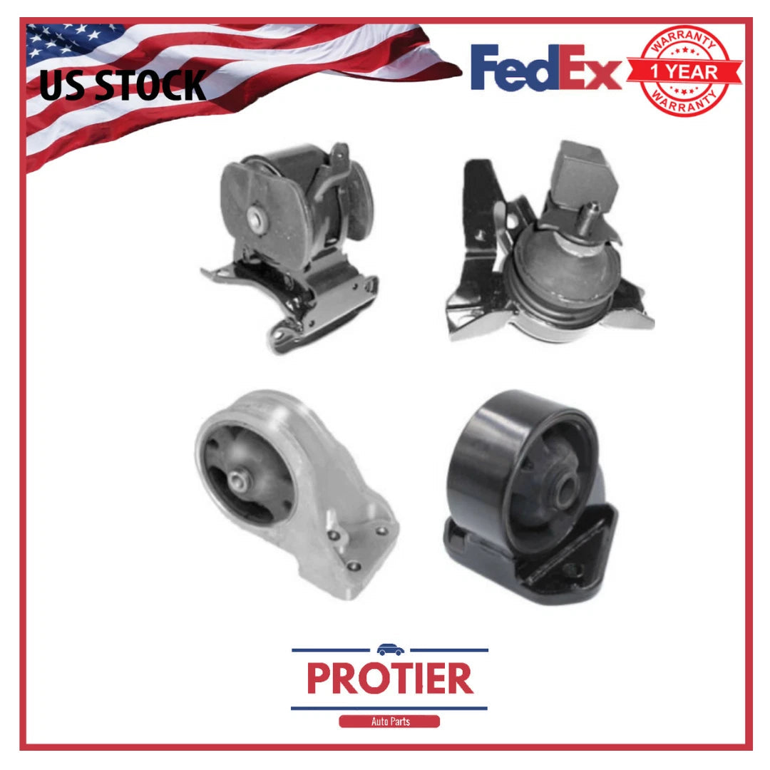 Engine Motor & Trans Mount 4PCS Set fit 2001-2006 Hyundai Santa Fe 2.7L FWD 6B93BC-57