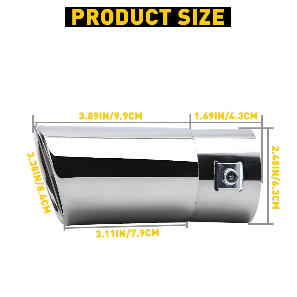 EXHAUST MUFFLER TIP PIPE TAIL REAR For Honda Accord Civic Ford F-150 F250 EOA 6B93BC-57