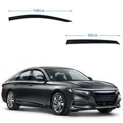 Side Window Visor Vent Rain Shades Guards For 2018-2020 Honda Accord Sedan 6B93BC-57