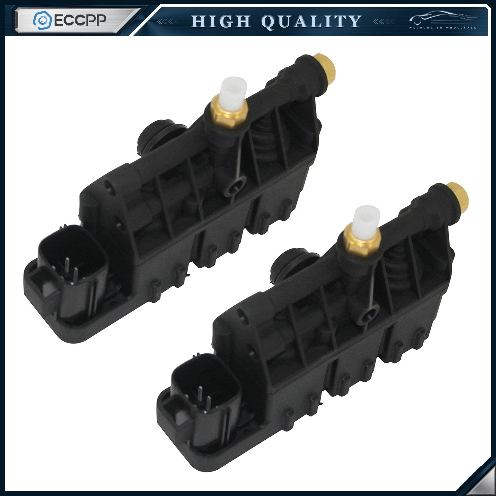 2X Air Supply Suspension Control Solenoid Valve For 2006-2013 Range Rover Sport 6B93BC-57