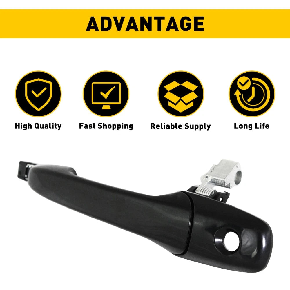 Outer Door Handle with Keyhole Front Driver For Mazda 3 5 6 CX-7 CX-9 RX-8 EOA 6B93BC-57