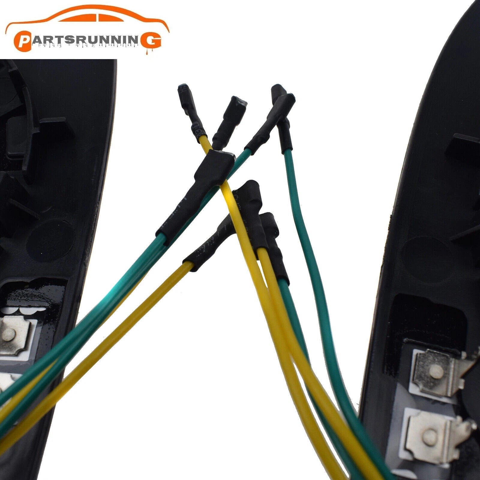 2PCS Left & Right Door Mirror Glass Heated For BMW 2007-2014 X5 X6 E70 E71 E72 6B93BC-57