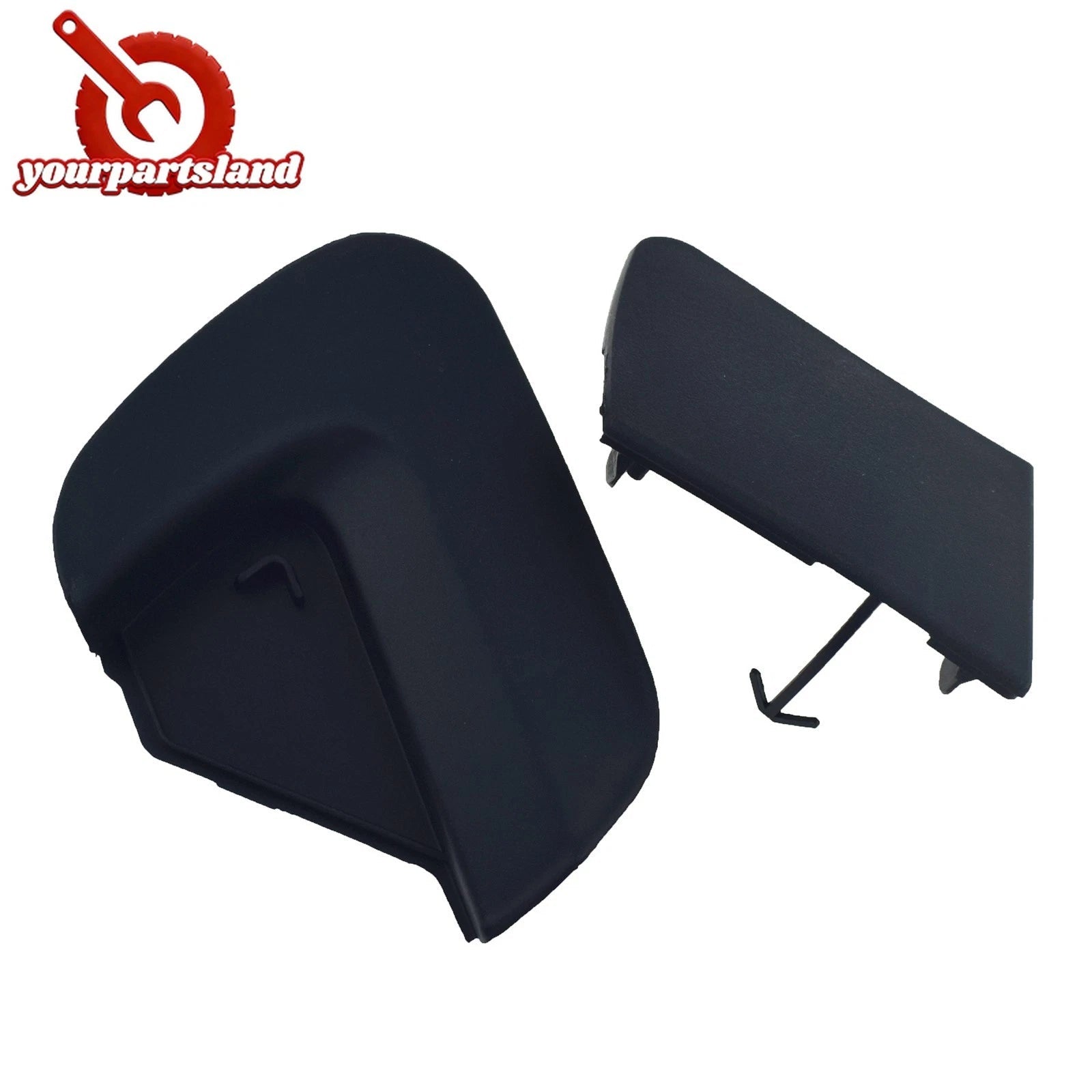 2x Front Bumper Tow Hook Cover 52127-52931 For Toyota Yaris LE 12-14 52129-0D050 6B93BC-57