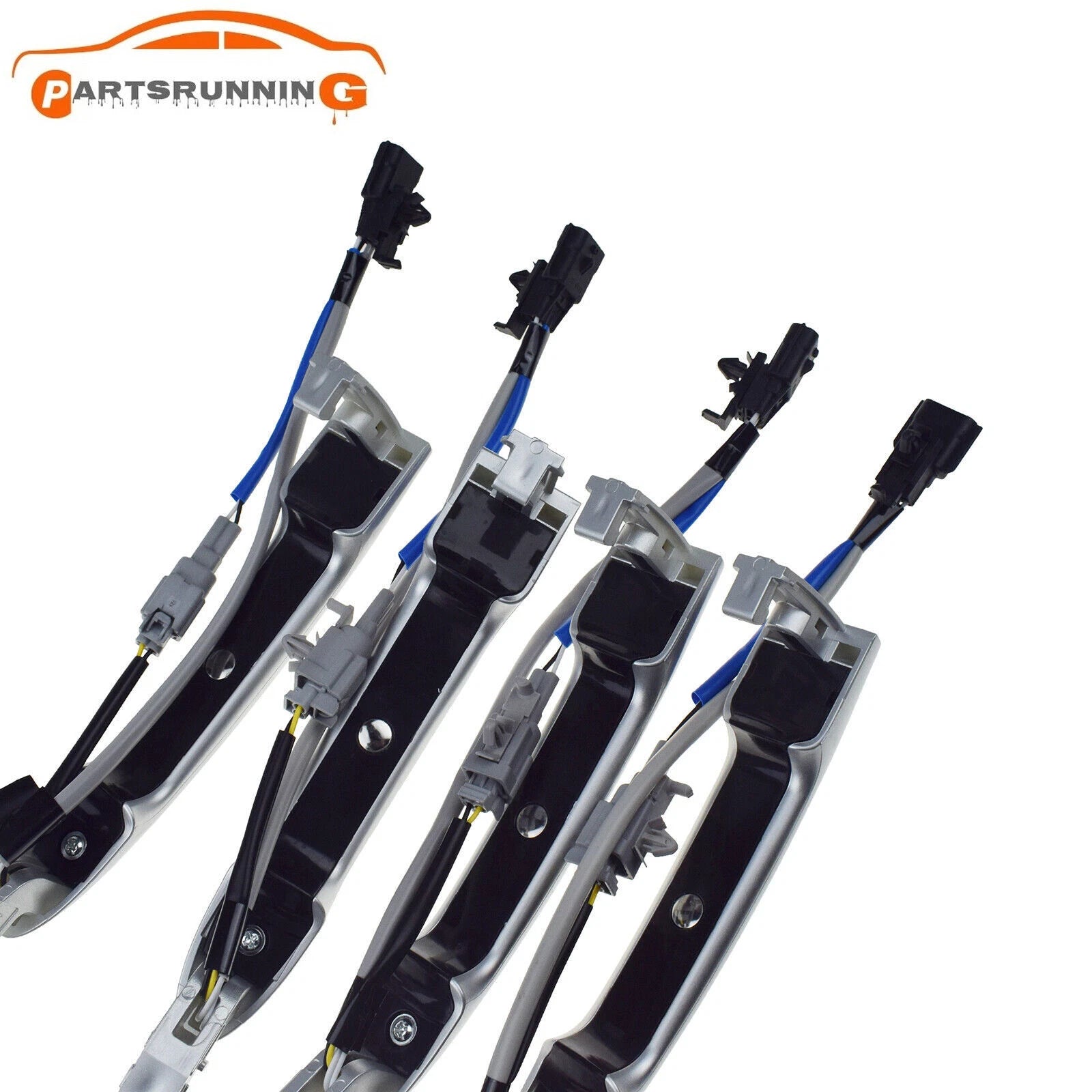 4PCS Front Rear Left Right Exterior Door Handles For Renault Koleos 2009-2018 6B93BC-57
