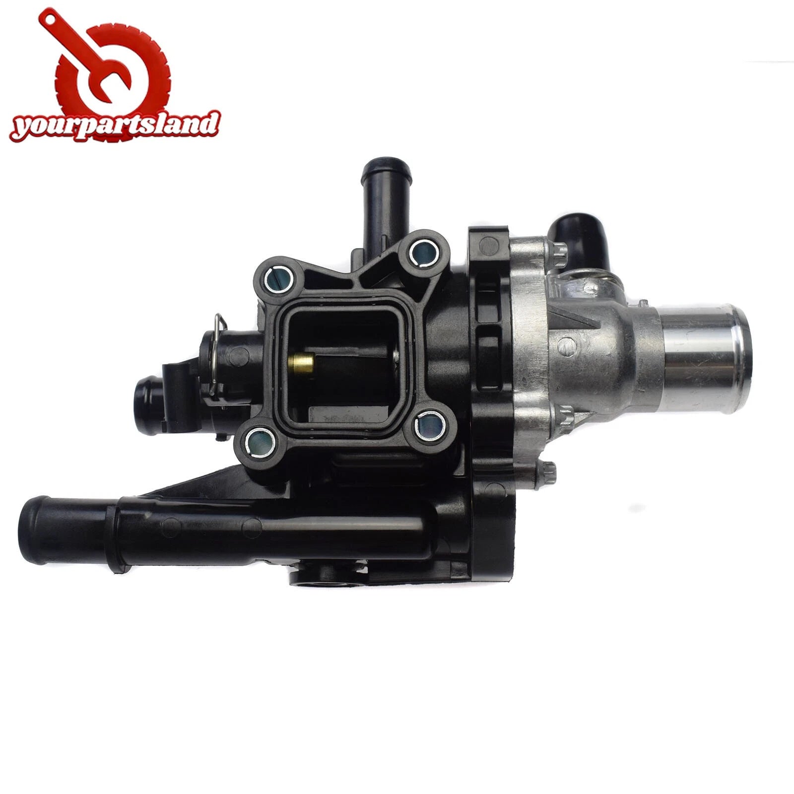 Thermostat Housing Assembly 25192228 w/ Inlet Hose for Chevy Sonic Trax 1.8L 6B93BC-57