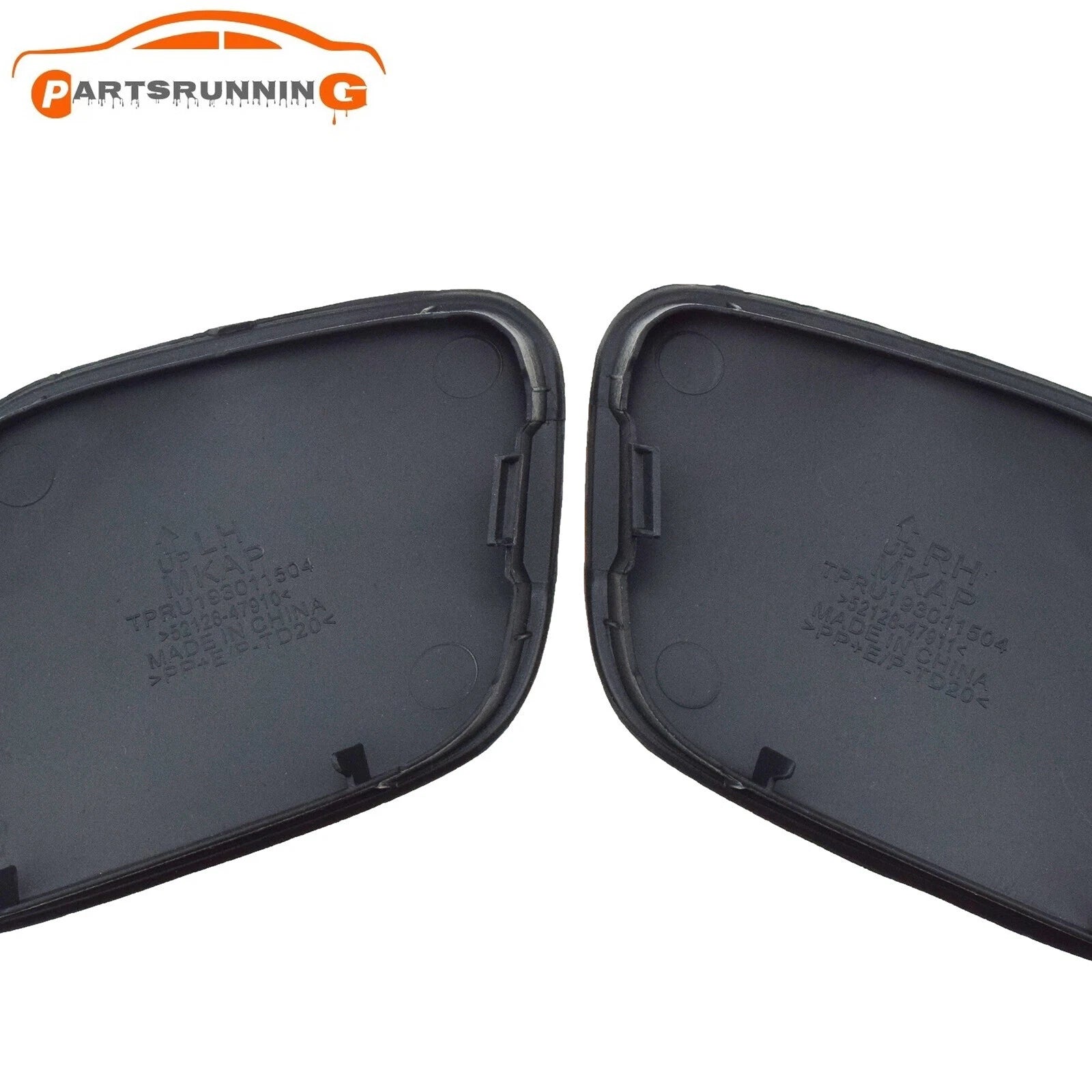 Front Right & Left Side Bumper Tow Hook Eye Cap Cover for 2019-2021 Toyota Prius 6B93BC-57
