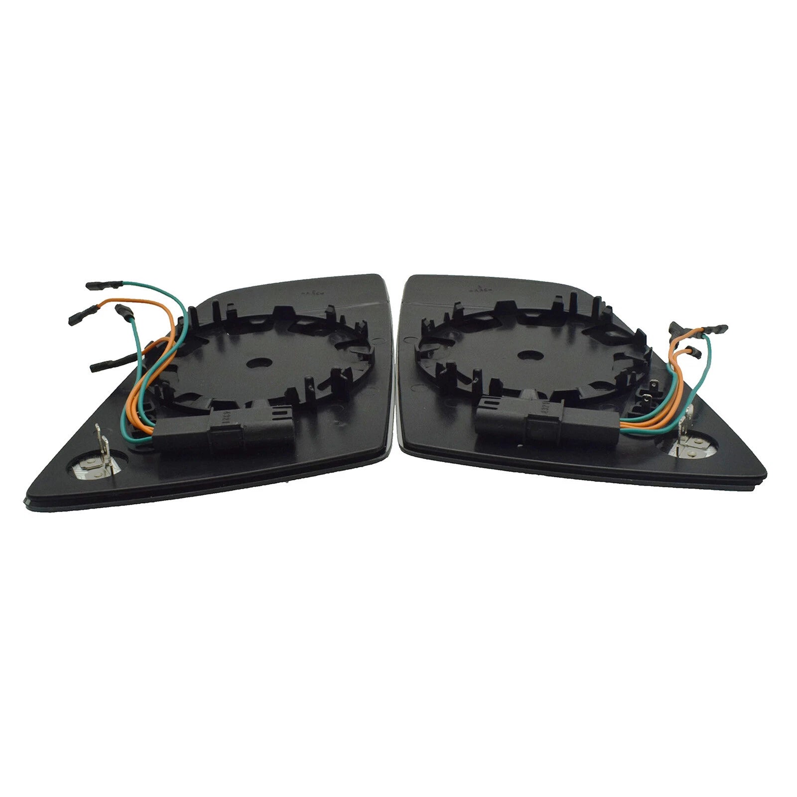 Left Right 4 Pin Door Mirror Glass W/ Connector Heated For BMW E60 E61 E63 E64 6B93BC-57