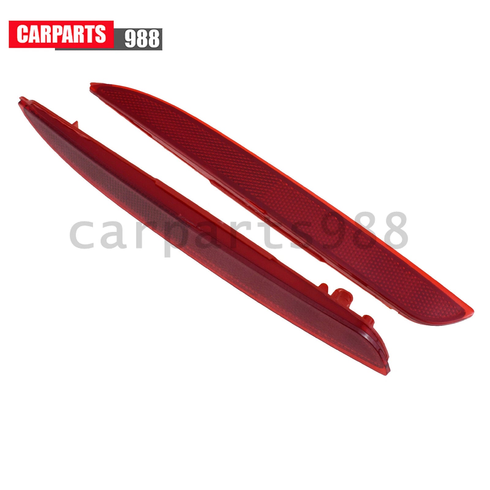 Pair LH & RH Rear Bumper Reflector For Mazda 3 2010-2013 BBM4515L0C BBM4515M0C 6B93BC-57