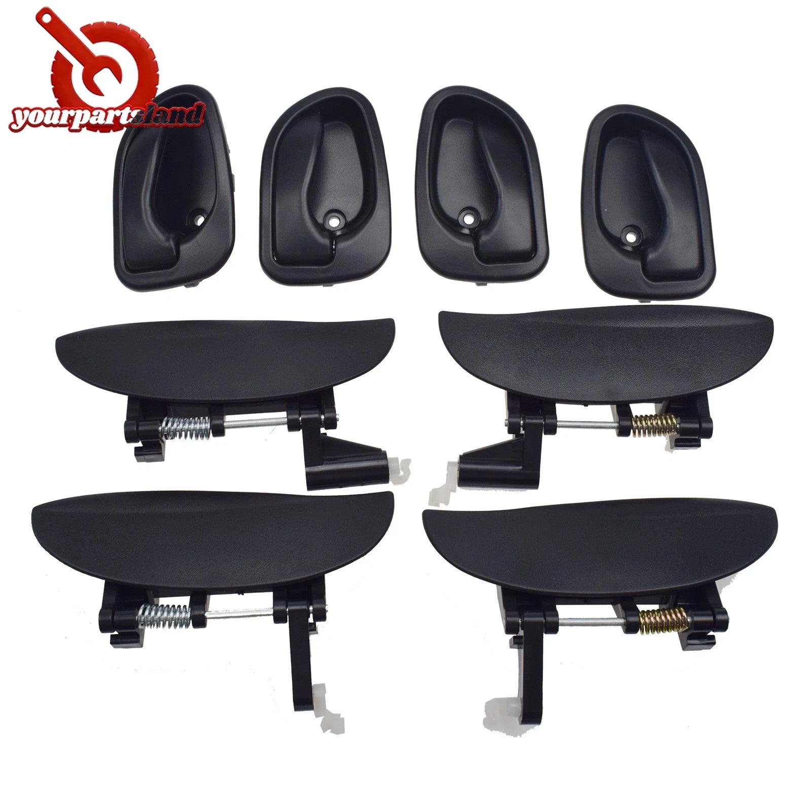 For Hyundai Atos Sanatro 1997 1998-2005 Outside Inside Door Handle Left/ Right 6B93BC-57