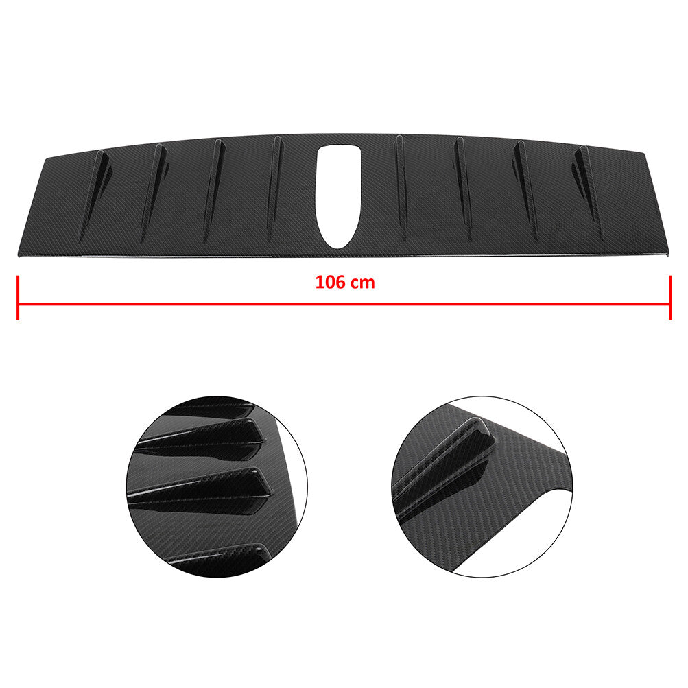 Carbon Style Lightweight Trunk Rear Spoiler Wing Fit For 2015-2021 Subaru WRX 6B93BC-57