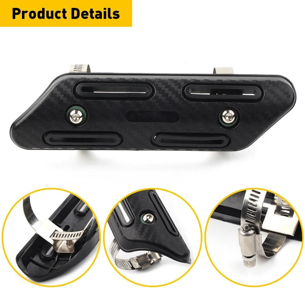 Black Head Pipe Heat Shield Cover For Guard KTM 250 350 450 SXF 500 EXC-F 05-22 6B93BC-57