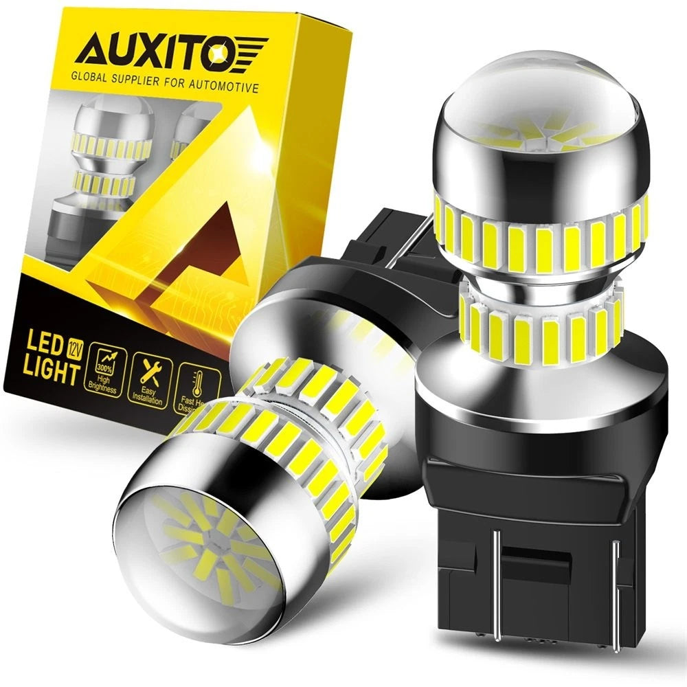 AUXITO 7443 7440 LED TURN SIGNAL LIGHT BULBS ANTI HYPER FLASH SUPER BRIGHT WHITE AUXITO