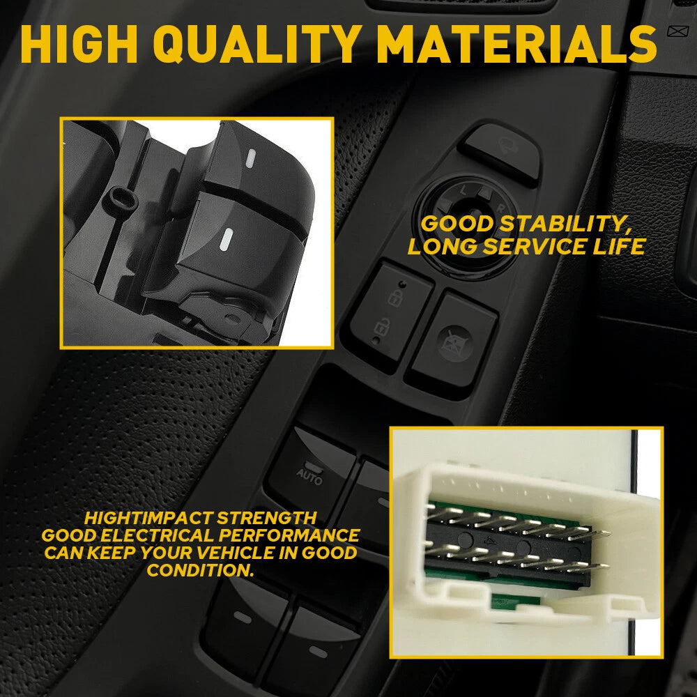 FOR Hyundai Elantra 2014 2015 2016 Left Driver Master Door Window Switch EOA 6B93BC-57