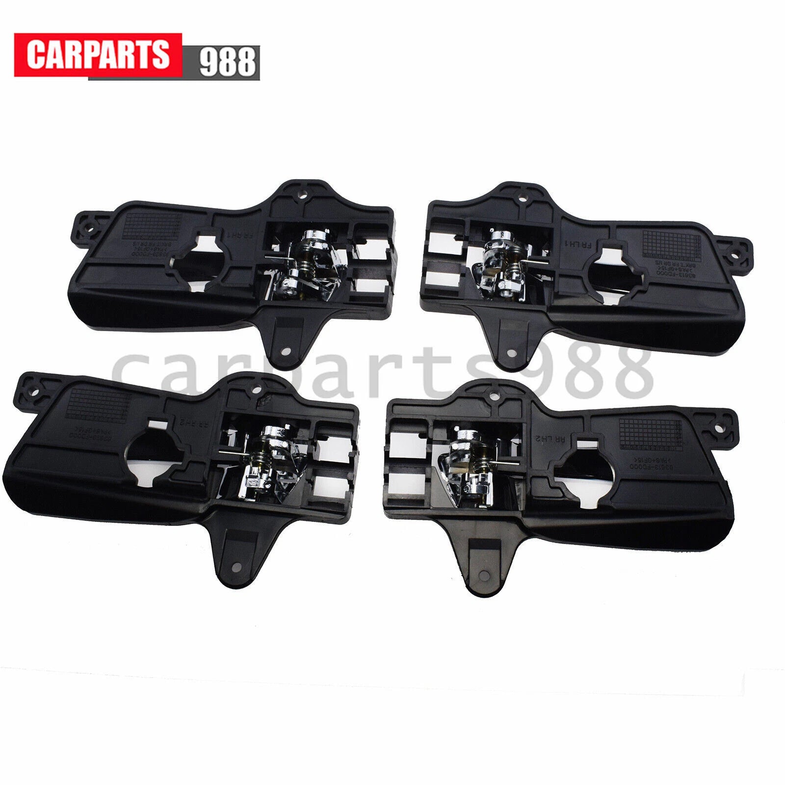 Inside Chrome Door Handle Front Rear LH RH for 09-12 Elantra Touring 826102L010 6B93BC-57