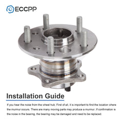 1Pc Wheel Hub Bearing Rear Right For Toyota Camry Solara Lexus ES300 ES330 ES350