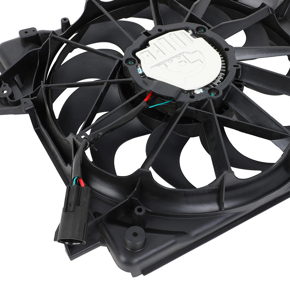 Electric Radiator Condenser Cooling Fan Kit For 2016 2017 2018 Chevrolet Malibu KOEEP
