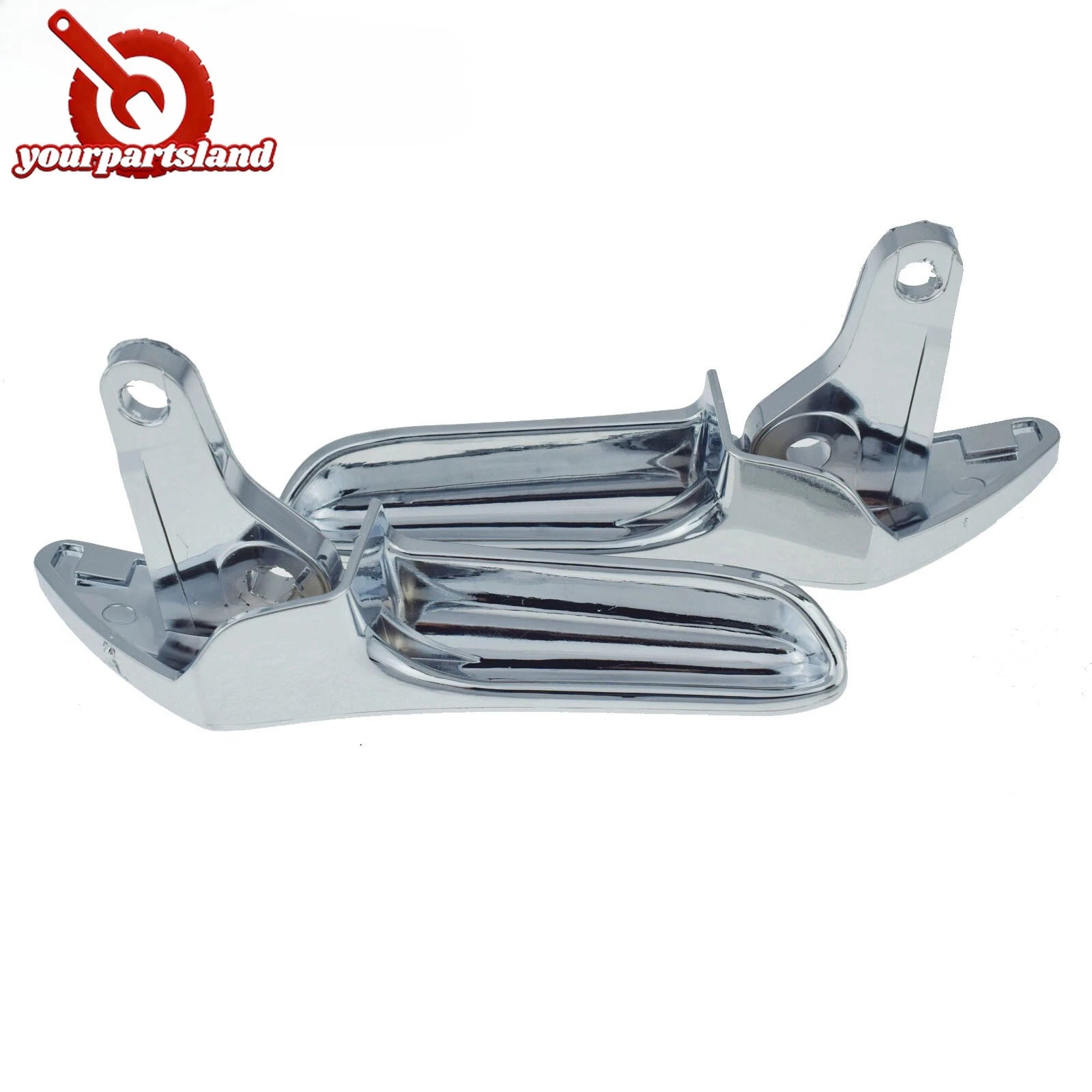 Left Right Interior Door Pull Handles Chrome For Mercedes S211 W211 W219 2003-09 6B93BC-57
