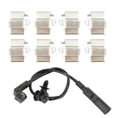 For 20-24 Chevy GMC Sierra Silverado 2500 3500 Front Semi-Metallic Brake Pads 6B93BC-57