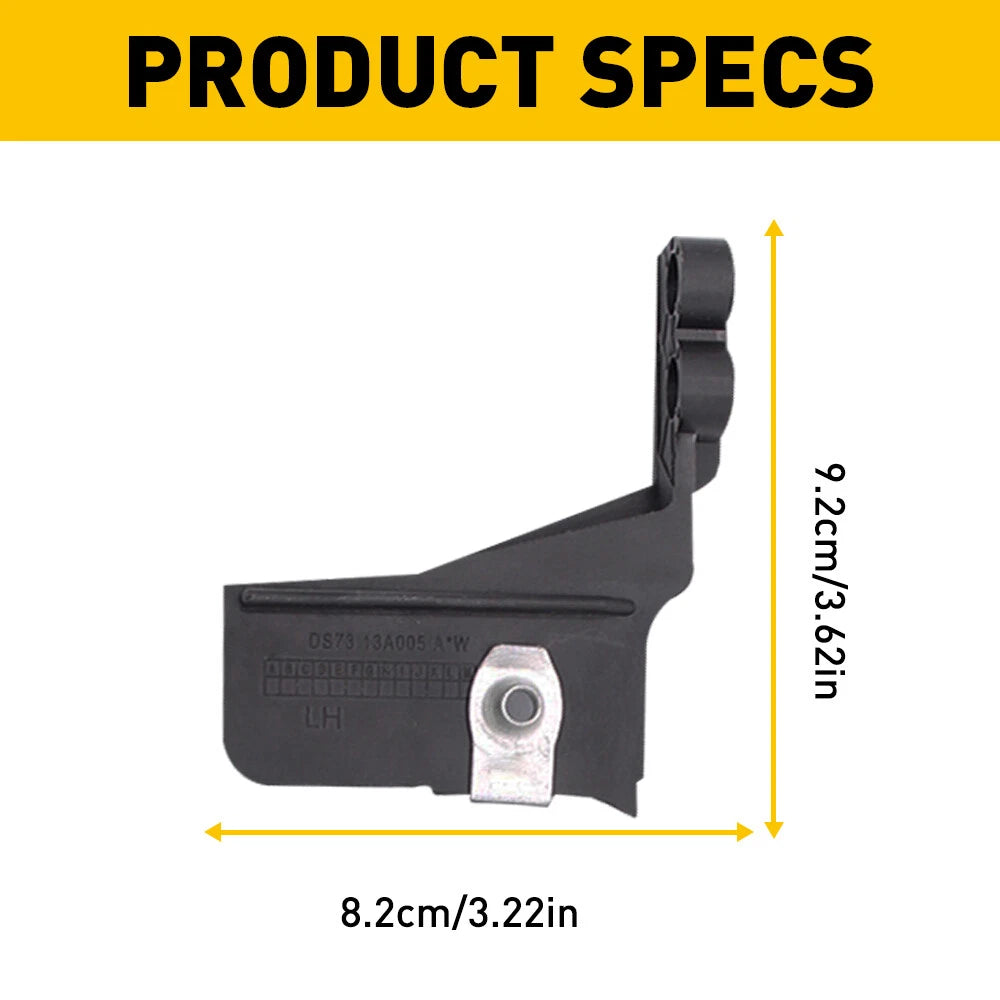 Left & Right Headlight Lamp Mount Bracket For Ford 13-16 Fusion Lincoln MKZ 6B93BC-57