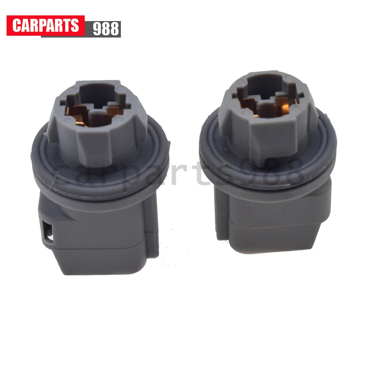 2Pcs For Ford Escape Focus License Tail Brake Plate Light Socket F81Z-13411-AA 6B93BC-57